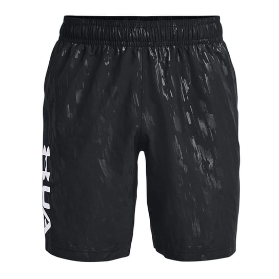 Spodenki treningowe męskie Under Armour UA Woven Emboss czarne 1361432-003 M Under Armour