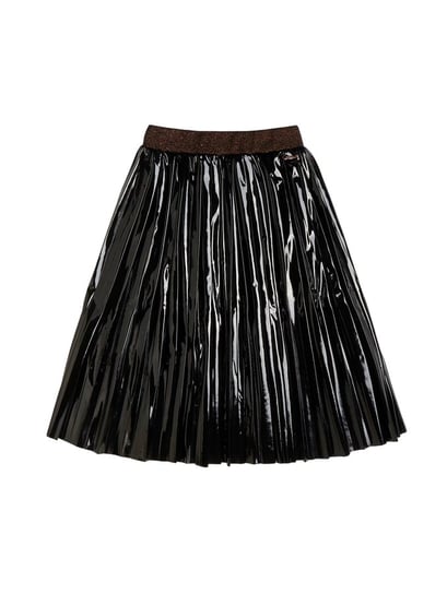 Spódnica dziewczęca Guess plisowana midi czarna-164 GUESS