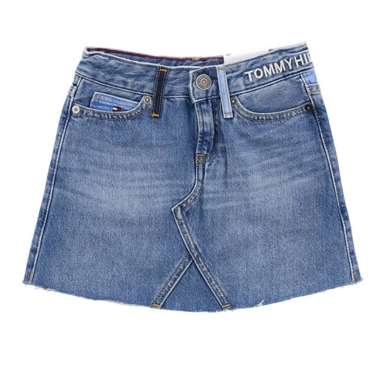 Spódnica dziewczęca Tommy Hilfiger mini jeansowa-128 Inna marka