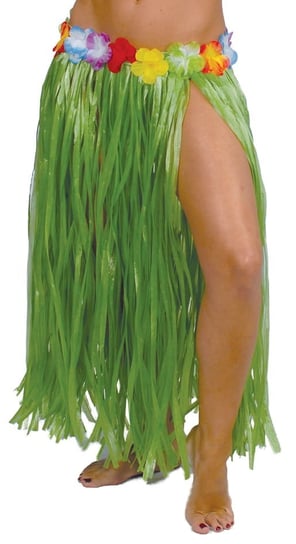 Spódnica hawajska, Hawaii Party II, zielona, 60-100 cm Party World