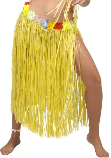 Spódnica hawajska, Hawaii Party II, żółta, 60-100 cm Party World