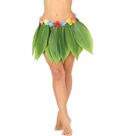 Spódnica hawajska z liści, zielony Guirca