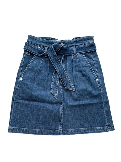 Spódnica Tommy Jeans Denim mini jeansowa-W27 Inna marka