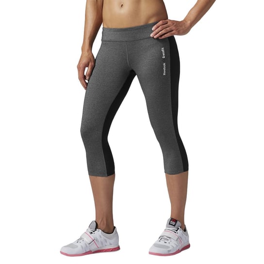 Spodnie 3/4 Reebok CrossFit Chase Capri damskie legginsy getry termoaktywne-XL Reebok