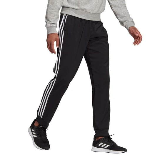 Spodnie adidas Essentials Tapered Cuff 3 Stripes M (kolor Czarny, rozmiar M) Inna marka