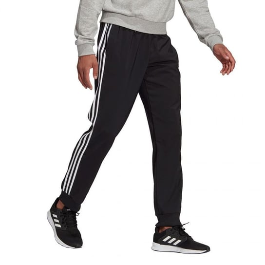 Spodnie adidas Essentials Tapered Cuff 3 Stripes M (kolor Czarny, rozmiar S) Inna marka