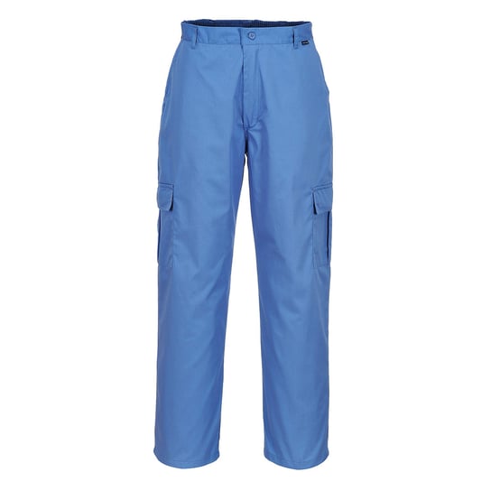 Spodnie antyelektrostatyczne ESD Niebieski L Portwest