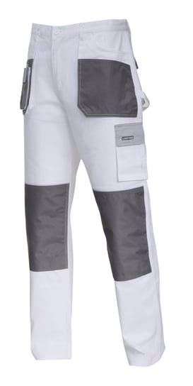 Spodnie biało-szare 100% baweł Lahti PRO