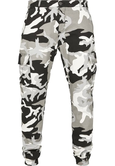 spodnie bojówki CAMO CARGO JOGGING PANTS 2.0 snowcamo-38 Urban Classics