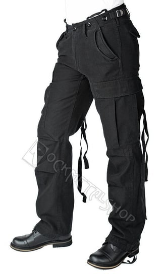 spodnie bojówki damskie M65 BLACK-27 Inna marka