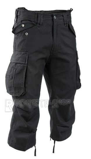 spodnie bojówki INDUSTRY VINTAGE 3/4 - BLACK-M Brandit