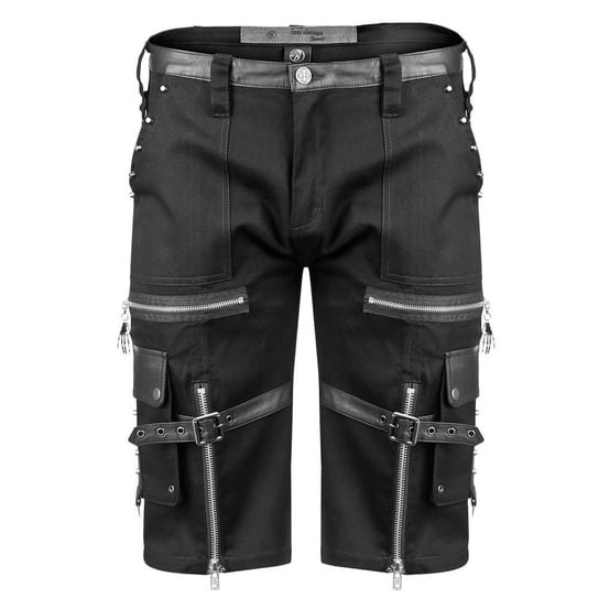 spodnie bojówki krótkie GOTHIC SHORTS - BLACK-M Brandit