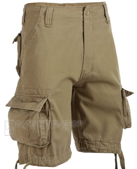 spodnie bojówki krótkie URBAN LEGEND SHORTS - BEIGE-S Brandit
