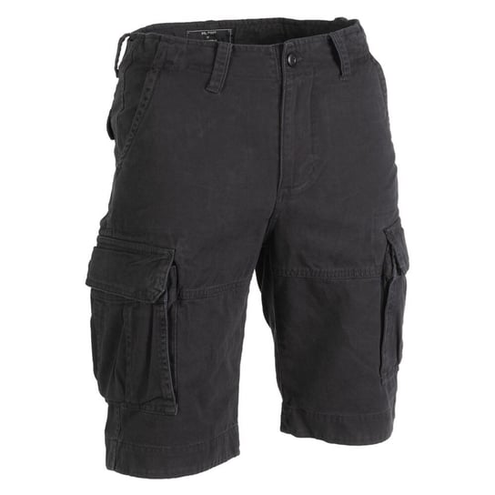 spodnie bojówki krótkie US VINTAGE SHORSTS PREWASH BLACK-3XL Inna marka