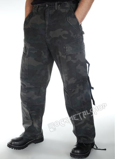spodnie bojówki M65 VINTAGE darkcamo-M Brandit