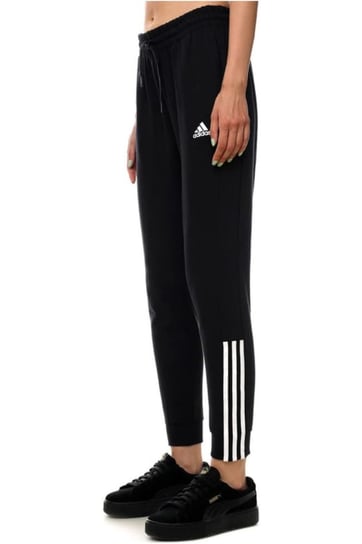 Spodnie damskie Adidas Essentials 3-Stripes dresowe czarny-XS Adidas