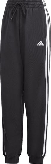 Spodnie damskie adidas Essentials 3-Stripes French Terry Loose-Fit czarne HA4375-L Inna marka