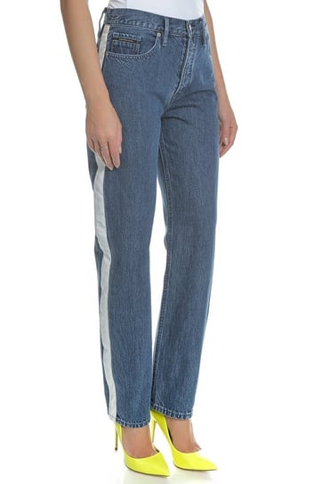 Spodnie damskie Calvin Klein Jeans Straight Taped-W28 Calvin Klein