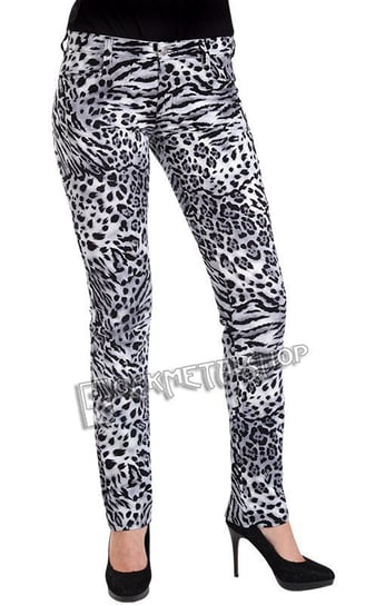 spodnie damskie CLOSE PANTS LEO black/white-S Pozostali producenci