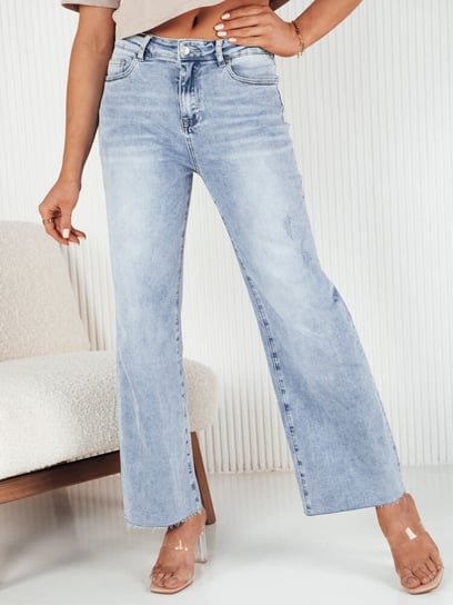 Spodnie damskie jeansowe dzwony DANNY niebieskie Dstreet UY1861-XL Inna marka
