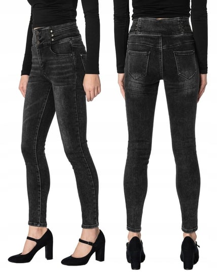 Spodnie Damskie Jeansy Rurki SKINNY Jeansowe Wysoki Stan Dżinsy 6059 W31 Inna marka