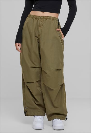 spodnie damskie LADIES COTTON PARACHUTE PANTS tiniolive-XL Urban Classics
