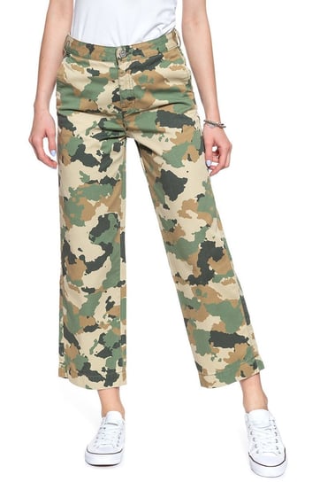 Spodnie Damskie Lee Wide Leg Camouflage L31Gcw03-W28 L31 Inna marka