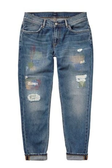 Spodnie damskie Pepe Jeans Joey Stitched boyfriend jeansowe -W27 Pepe Jeans