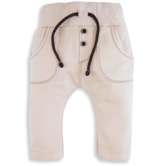 Spodnie dla chłopca MROFI (Pl) beżowe rozmiar 68 Mrofi