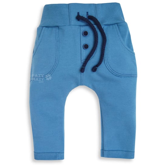 Spodnie dla chłopca MROFI (Pl) lazurowe rozmiar 68 Mrofi