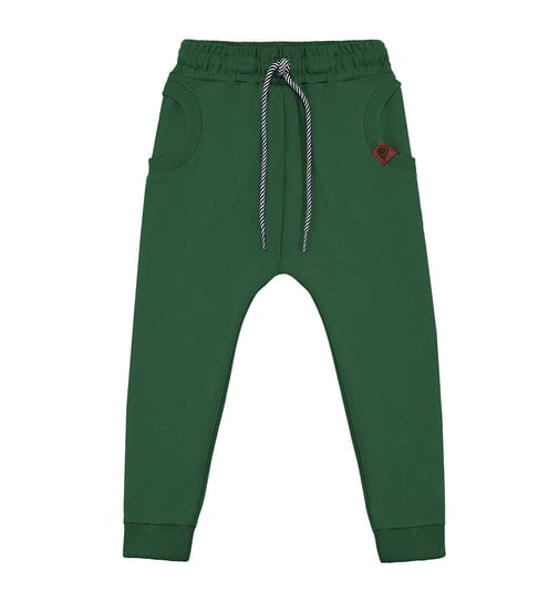 Spodnie dresowe Circle zielone - 104/110 TuSzyte
