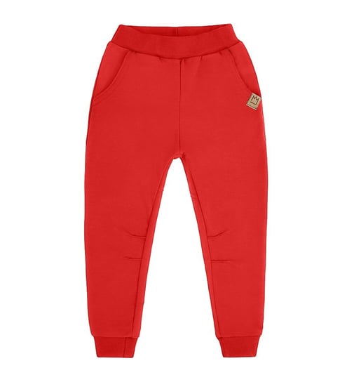 Spodnie dresowe czerwone - 104/110 MIMI