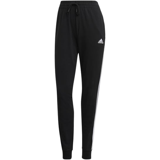 Spodnie dresowe damskie adidas SPORTSWEAR ESSENTIALS SJ 3-STRIPES czarne GM5542-XL Adidas