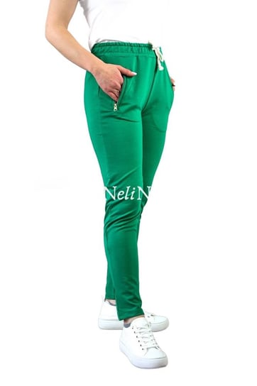 Spodnie dresowe Goulia Zielone L Nelino