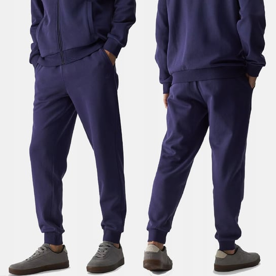 SPODNIE DRESOWE MĘSKIE 4F XL JOGGERY DRESY SPORTOWE TTROM0942 AW24 4F