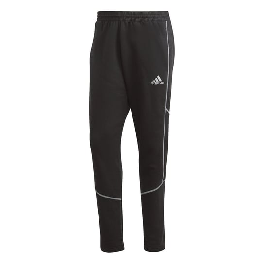 Spodnie dresowe męskie adidas ESSENTIALS REFLECT czarne HL6912-XS Adidas