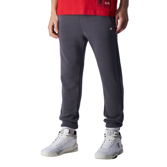 Spodnie dresowe męskie Champion Slim Fit C Logo Joggers 218344 r.S Champion