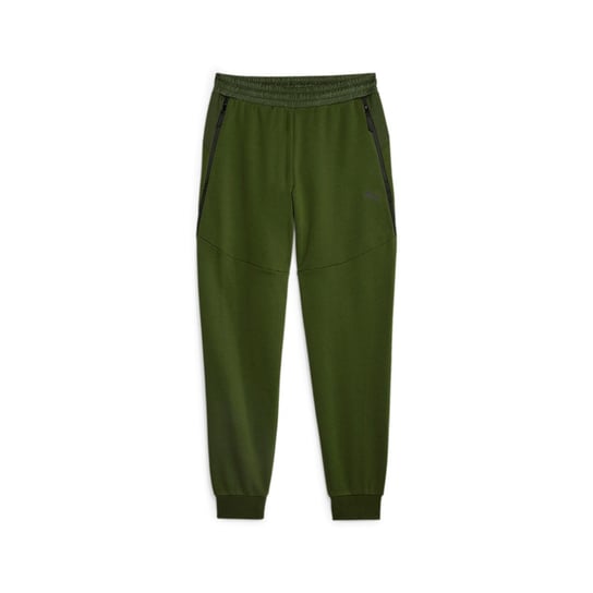Spodnie dresowe męskie Puma TECH FL zielone 62129431-M Inna marka