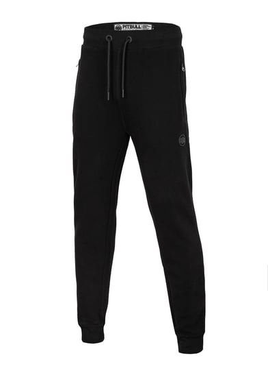 Spodnie dresowe Premium Pique NEW LOGO Czarne 3XL Pitbull West Coast