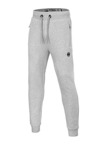 Spodnie dresowe Premium Pique NEW LOGO Szare XL Pitbull West Coast