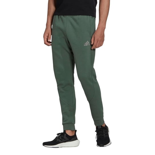 Spodnie Dresowe Sportowe Adidas Męskie HM7892 Zielone L Inna marka