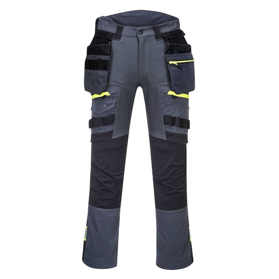 Spodnie DX4 z kieszeniami kaburowymi Szary 48 Portwest
