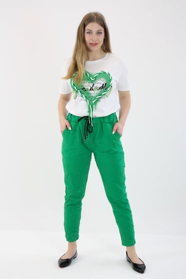 Spodnie gnieciuchy długie Arista Zielone UNI MAŁY Nelino