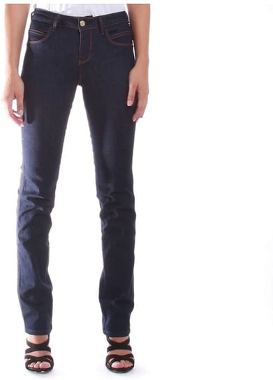 Spodnie Guess Curve X Cigarette proste jeansy-W24 GUESS