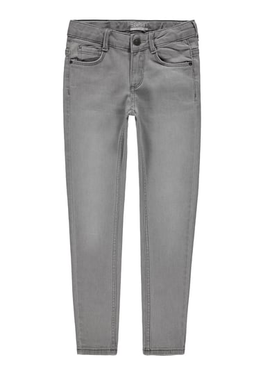Spodnie jeansowe dla dziewczynek, Slim Fit, szare, Esprit Esprit
