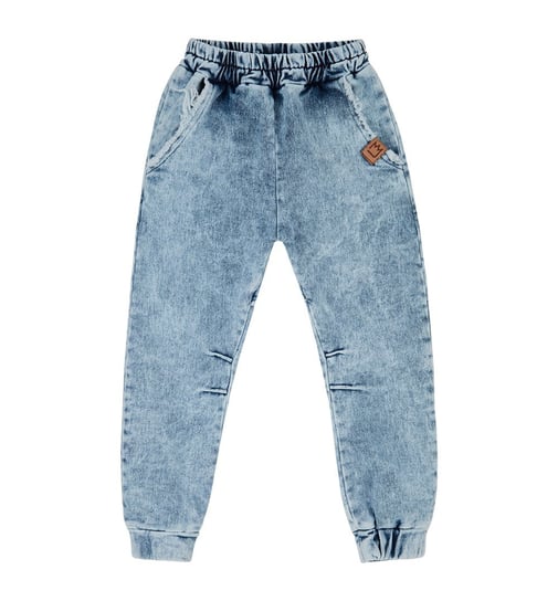 Spodnie jeansowe jasnoniebieskie - 128/134 MIMI