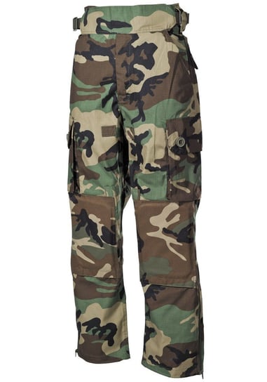 Spodnie Kommandohose "Smock" Rip Stop Woodland 3Xl MFH