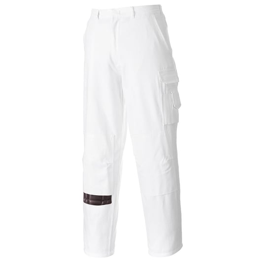 Spodnie malarskie PORTWEST [S817] Biały 2XL Portwest