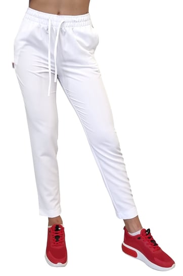 Spodnie medyczne białe basic premium roz. XS Inna marka
