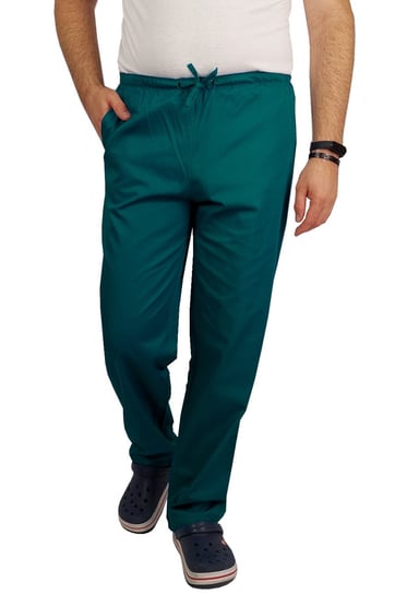 Spodnie medyczne CLINIC męskie morskie L M&C